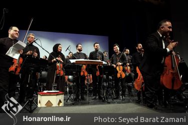 کنسرت ارکستر ملى ایران با نام "شب موسیقى ایرانى -آذرى" در تالار وحدت