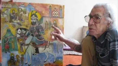 Teahouse painter Habib Naqqash dies at 88