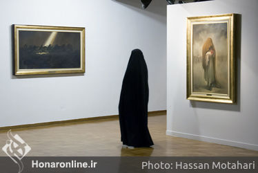 نمایشگاه نقاشی‌های حسن روالامین در گالری فرهنگسرای نیاوران