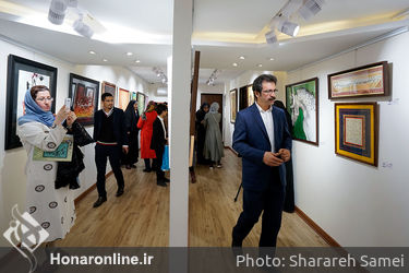 نمایشگاه گروهی نقاشی‌خط و خوشنویسی در نگارخانه بهارک