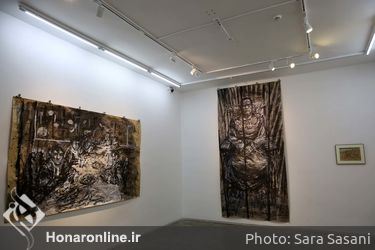 نمایشگاه آثار مجید فتحی در گالری آب انبار