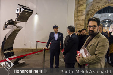 بازدید وزیر فرهنگ و ارشاد اسلامی از بخش "چارسوی هنر"