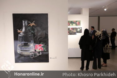 افتتاحیه نمایشگاه آثار مرضیه فخر در گالری نگار 14 