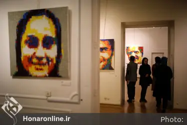 افتتاحیه نمایشگاه پرتره 100 چهره ورزشی ایران در کاخ سعدآباد