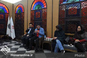 ورکشاپ نقالی دکتر پرویز ممنون در موسسه توسعه هنرهای معاصر