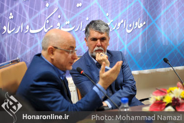 آیین تکریم علی مرادخانی و معارفه سید مجتبی حسینی به عنوان معاون امور هنری وزارت فرهنگ و ارشاد اسلامی