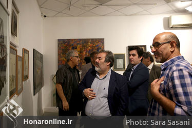 دومین بازار آثار هنری در خانه هنرمندان