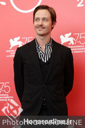 0996 Tom Schilling attends _Werk Ohne Autor (Never Look Away)_ photocall during the 75th Venice Film Festival