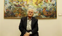 آهویی ماند و پیکری خونی، اسب ماند و «غروب فرشچیان...»