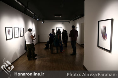 نمایشگاه آثار کامبیز درم بخش و سهیل حسینی در گالری آ