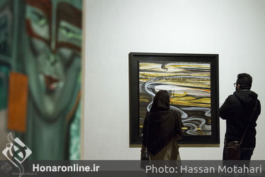 افتتاحیه نمایشگاه آثار علی فرامرزی در گالری فرهنگسرای نیاوران