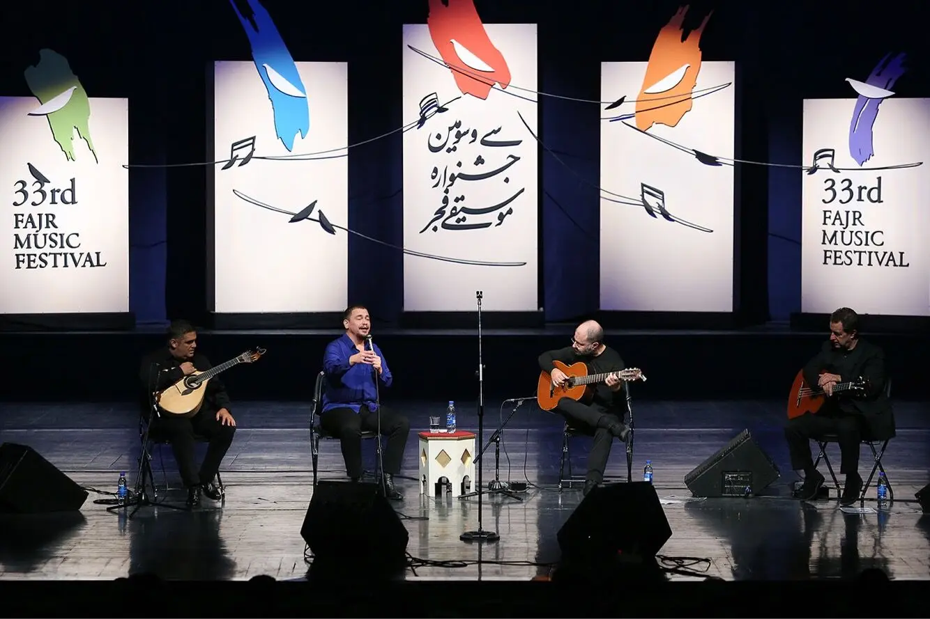 اجرای ریکاردو ریبرو از پرتغال در جشنواره موسیقی فجر