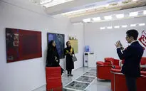 نمایشگاه تابلوهای نقاشی اساتید هنر در غرفه هنرآنلاین