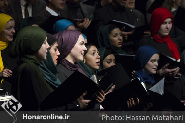 کنسرت مشترک گروه کر مجلسی ایران و سوئد