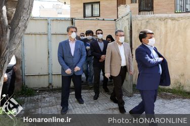 مراسم رونمایی از سردیس "سیمین دانشور" در خانه موزه سیمین و جلال