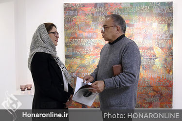 نمایشگاه نقاشی خط طراحی محسن کرمی در گالری مژده