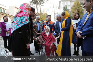 افتتاح تالار دائمی منیر فرمانفرمائیان در باغ موزه نگارستان دانشگاه تهران