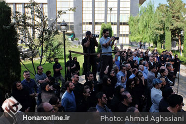 مراسم تشییع پیکر زنده یاد پیتر سلیمانی‌پور 