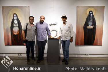نمایشگاه آثار نقاشی سعید امکانی در گالری ثالث
