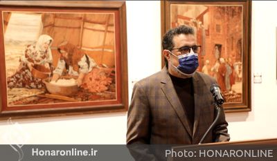 نمایشگاه نگاره‌های چوبی (هیما) در فرهنگسرای نیاوران
