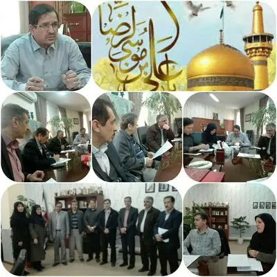 برگزاری جلسه هماهنگی جهت اجرای جشنواره نگارگری رضوی