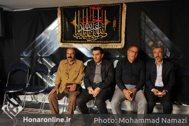 مراسم گرامى‌داشت هفتمین شب شهادت امام حسین (ع) در موسسه توسعه هنرهای معاصر