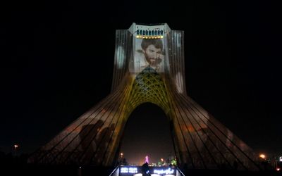 Video mapping at Tehran’s Azadi Tower | Film