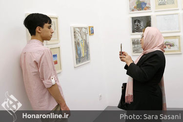 نمایشگاه اولین سالانه طراحی نوجوان در باغ نگارستان