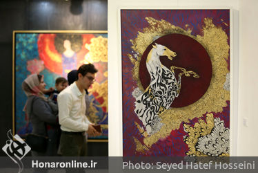 نمایشگاه نقاشی آرش لاهیجی در گالری نگاه