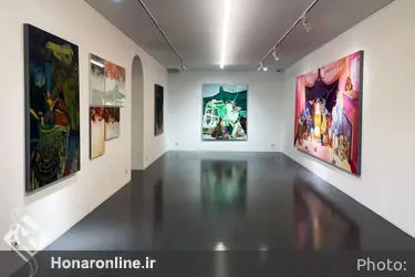 نمایشگاه آثار سورنا زمانی در گالری اعتماد