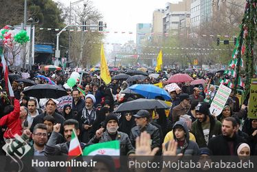 راهپیمایی ۲۲ بهمن در چهل سالگی انقلاب