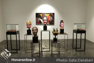 نمایشگاه انفرادی حجم بیژن نعمتی شریف در گالری شیرین