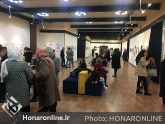 نمایشگاه نقاشی هنرجویان بهزاد شیشه‌گران در نگارخانه دانشجو