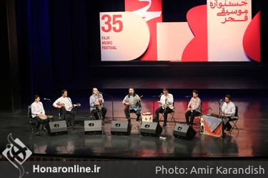 کنسرت گروه مستان نو در سی و پنجمین جشنواره موسیقی فجر