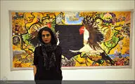 نمایشگاه میکس مدیای غزاله آور زمانی در گالری آب انبار
