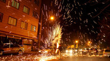 Chaharshanbe Suri; Eve of last Wednesday before Nowruz