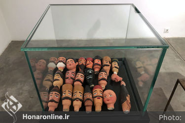 نمایشگاه انفرادی حجم بیژن نعمتی شریف در گالری شیرین
