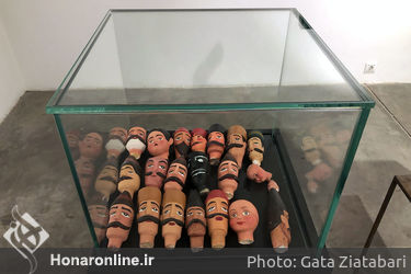 نمایشگاه انفرادی حجم بیژن نعمتی شریف در گالری شیرین