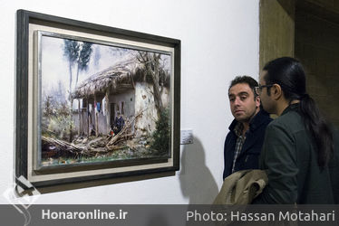 نمایشگاه نقاشی رحیم نوه سی در گالری فرهنگسرای نیاوران