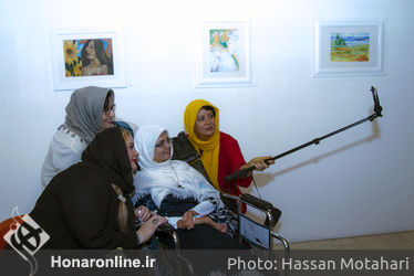 نمایشگاه نقاشی های سمانه احسانی نیا در گالری شماره 2 فرهنگسرای نیاوران