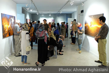 نمایشگاه نقاشی الیکا کشاورز در گالری نگر