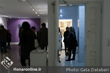 افتتاحیه نمایشگاه نقاشی های ترانه صادقیان در گالری ویستا