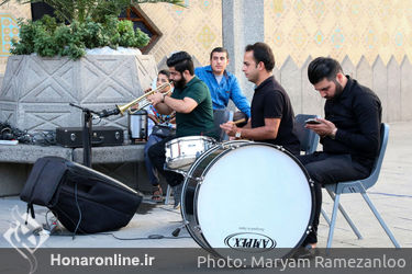 هشتمین شب از تعزیه خوانی در تئاتر شهر