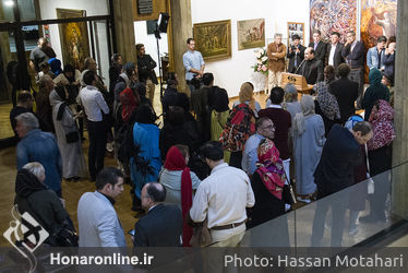 نمایشگاه نقاشی حجت شکیبا در فرهنگسرای نیاوران