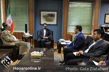 دیدار رئیس کنسرواتوار چایکوفسکی موسکو با معاون هنری