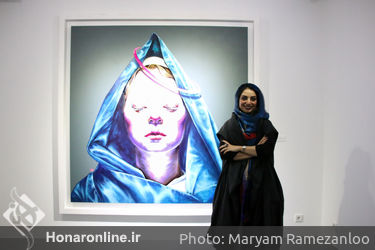 نمایشگاه نقاشی آفرین ساجدی در گالری اعتماد