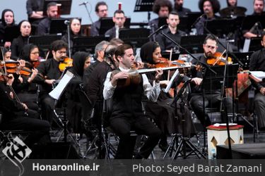 کنسرت ارکستر ملى ایران با نام "شب موسیقى ایرانى -آذرى" در تالار وحدت