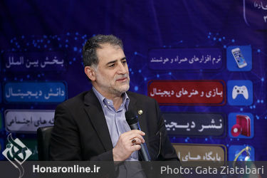 حضور علی مرادخانی در یازدهمین نمایشگاه بین‌المللی رسانه‌های دیجیتال 