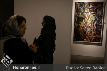 نمایشگاه نقاشی سعیده سعیدی در گالری سایه