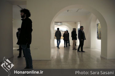 افتتاحیه نمایشگاه نقاشی های جواد مدرسی در گالری اثر